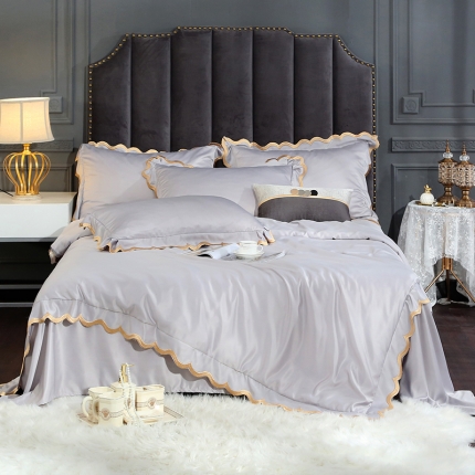 91家纺网 家纺一手货源 找家纺 （总）米奈家居2020新品水洗真丝瑞内系列四件套