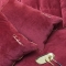 91家纺网 家纺一手货源 找家纺 米奈 2020北欧水晶绒四件套法莱绒四件套滚边绣花罗恩 红色