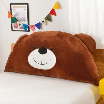 91家纺网 家纺一手货源 找家纺 永光家居 卡通床头靠垫抱枕三角儿童公主卧室榻榻米软包大靠枕