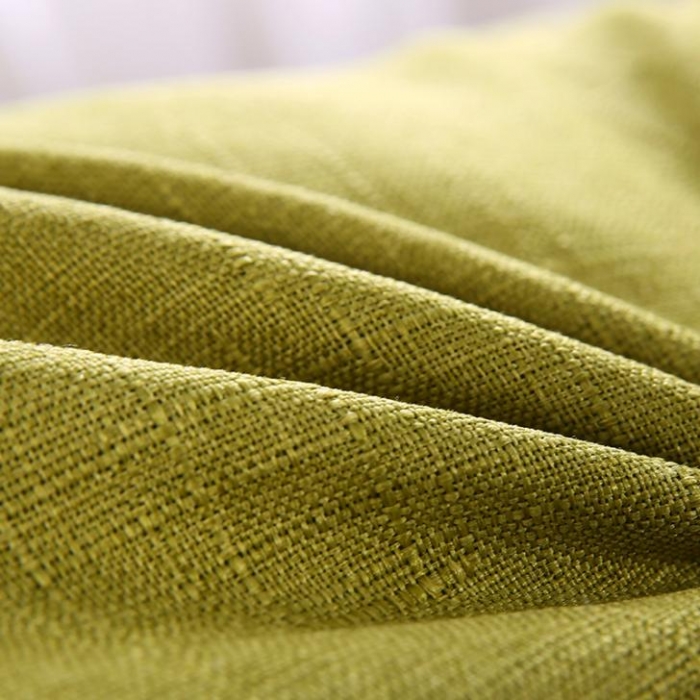 91家纺网 家纺一手货源 找家纺 永光家居 三角靠垫 床头靠垫抱枕 加长护颈大靠垫 竹节麻草绿