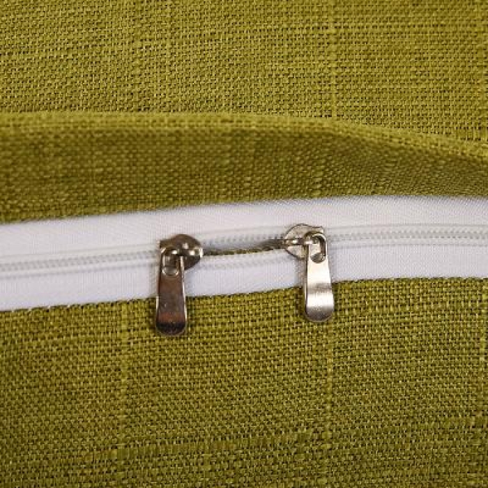 91家纺网 家纺一手货源 找家纺 永光家居 三角靠垫 床头靠垫抱枕 加长护颈大靠垫 竹节麻草绿