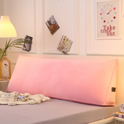 91家纺网 家纺一手货源 找家纺 永光家居 新款长三角靠垫 水晶绒印花卡通床头靠垫大靠背靠枕