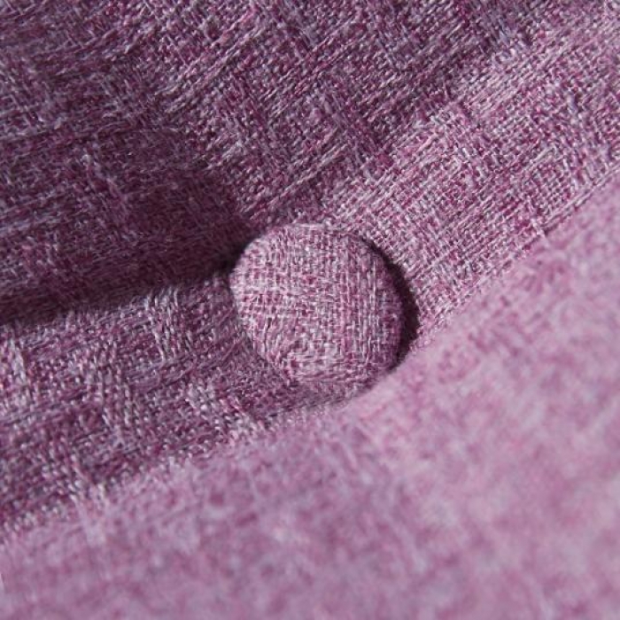 91家纺网 家纺一手货源 找家纺 永光新款棉麻长三角靠垫 紫色床头靠垫大靠背靠枕双人可拆洗