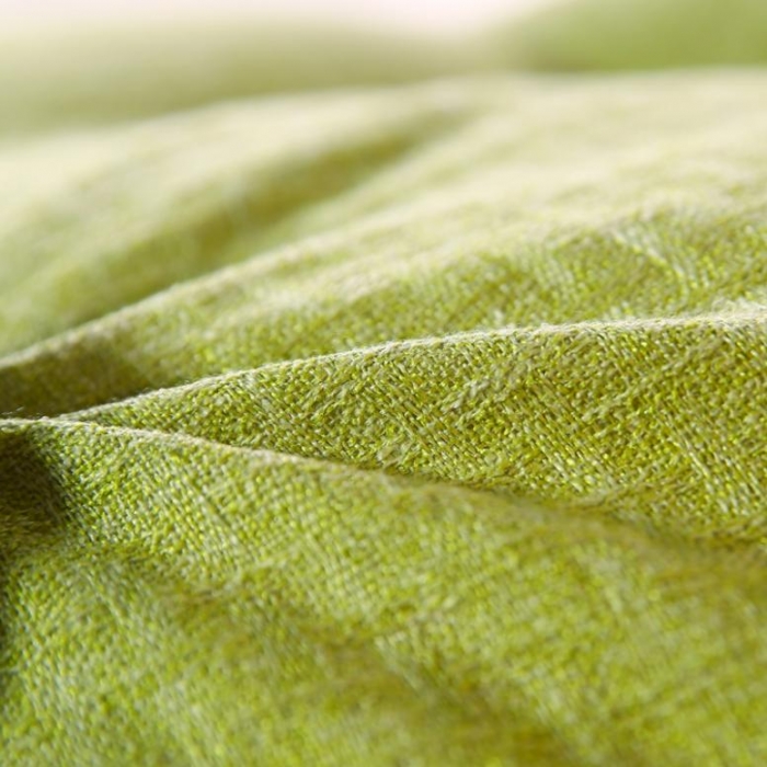 91家纺网 家纺一手货源 找家纺 永光新款棉麻长三角靠垫 床头靠垫双人加长大靠背可拆洗靠垫嫩绿