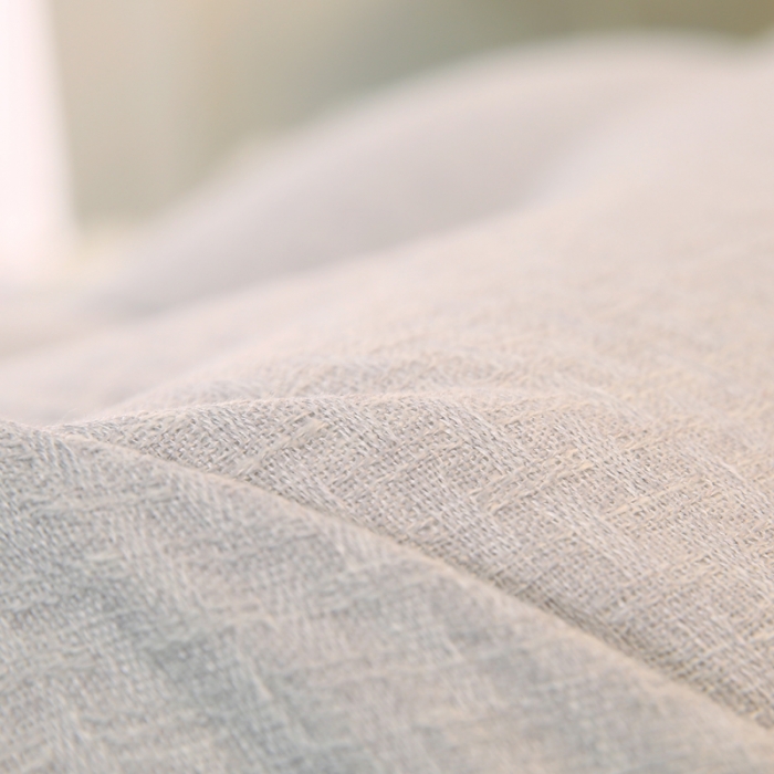 91家纺网 家纺一手货源 找家纺 永光新款棉麻长三角靠垫 银灰床头靠垫大靠背靠枕双人可拆洗