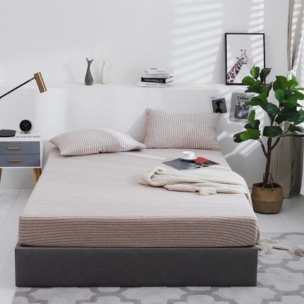 91家纺网 家纺一手货源 找家纺 （总）小米笠 2019新款针织天竺棉床笠床罩