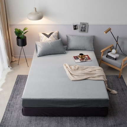 91家纺网 家纺一手货源 找家纺 （总）小米笠 2019新款宝宝绒床笠床罩