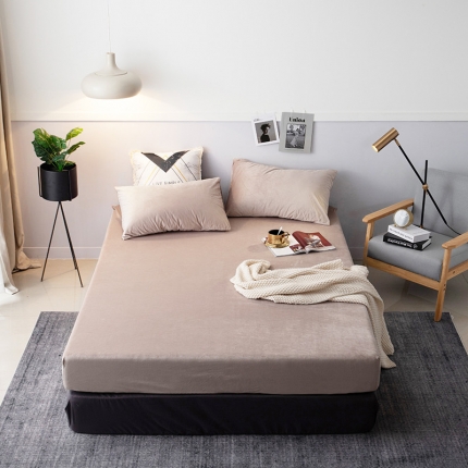 91家纺网 家纺一手货源 找家纺 （总）小米笠 2019新款宝宝绒床笠床罩