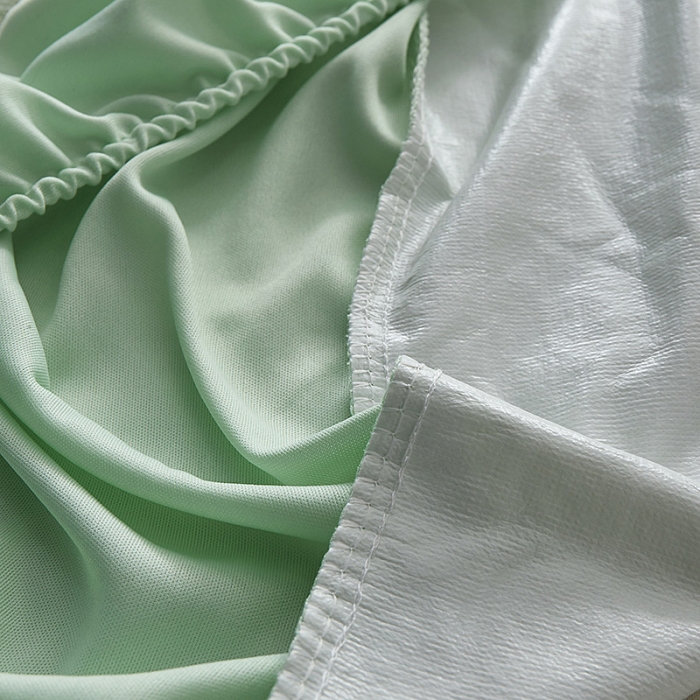 91家纺网 家纺一手货源 找家纺 （总）小米笠 2019新款全棉条纹毛巾布防水床笠床罩