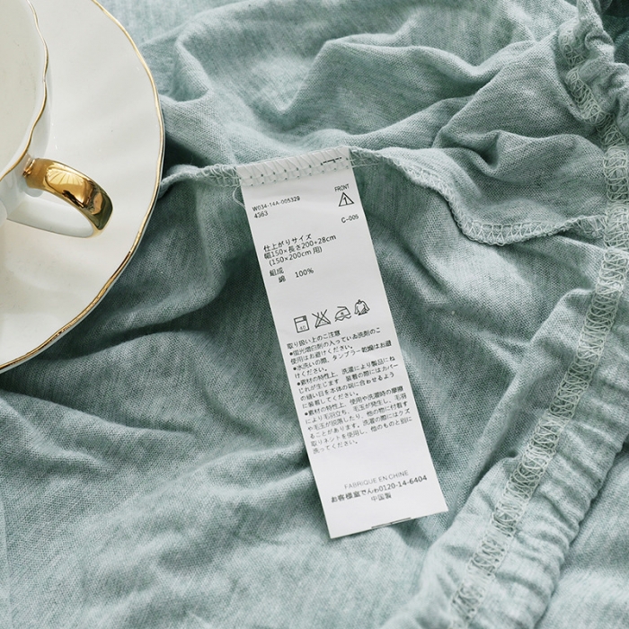 91家纺网 家纺一手货源 找家纺 小米笠 2019新款针织天竺棉床笠床罩 水兰