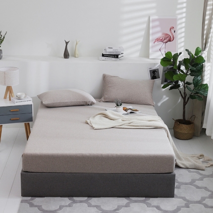 91家纺网 家纺一手货源 找家纺 （总）小米笠 2019新款针织天竺棉床笠床罩