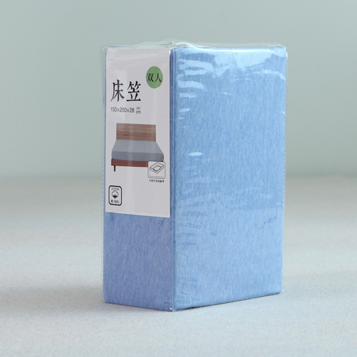 91家纺网 家纺一手货源 找家纺 小米笠 2019新款针织天竺棉床笠床罩 米兰