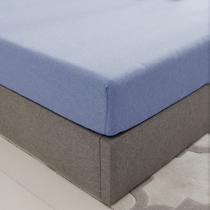 91家纺网 家纺一手货源 找家纺 小米笠 2019新款针织天竺棉床笠床罩 米兰