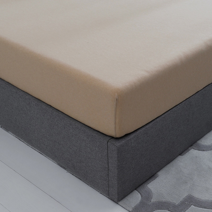 91家纺网 家纺一手货源 找家纺 小米笠 2019新款针织天竺棉床笠床罩 中棉