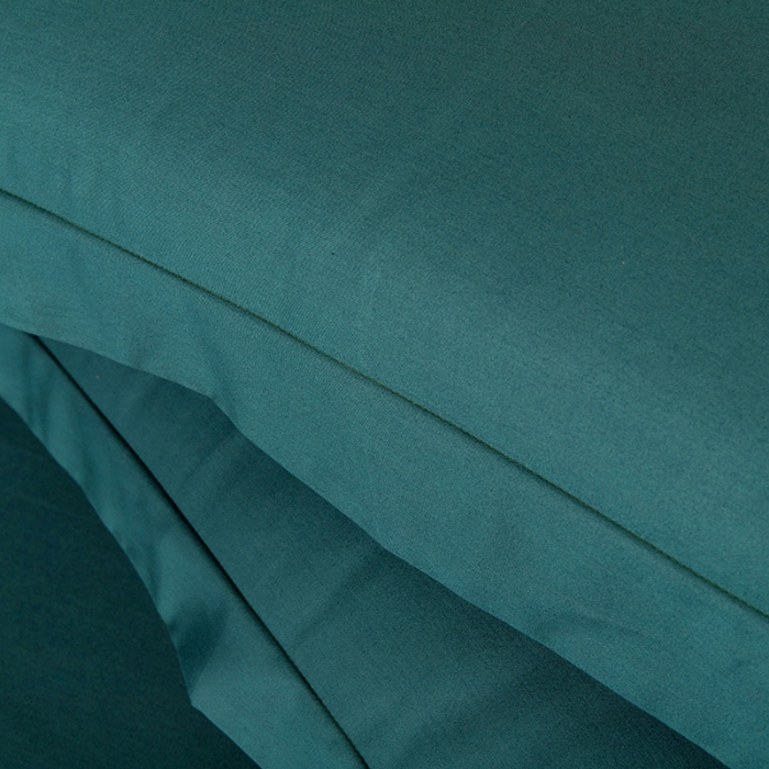 91家纺网 家纺一手货源 找家纺 小米笠 2021新款60支长绒棉纯色床笠三件套床盖床单可定制四季款 松柏绿