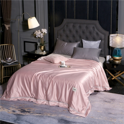 91家纺网 家纺一手货源 找家纺 换种生活 真丝夏被 时尚香槟