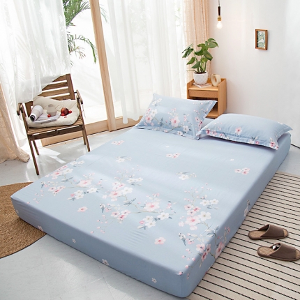 91家纺网 家纺一手货源 找家纺 （总）洺兰家居 2025新款13070全棉单床笠