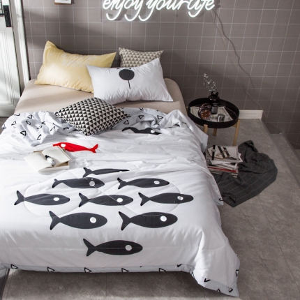 91家纺网 家纺一手货源 找家纺 （总）头等舱 2019大版全棉夏被