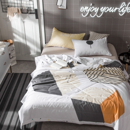 91家纺网 家纺一手货源 找家纺 （总）头等舱 2019大版全棉夏被