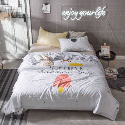 头等舱 2019大版全棉夏被 夏天