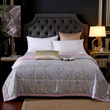 91家纺网 家纺一手货源 找家纺 （总）头等舱 2019尊贵60兰天精天丝夏被