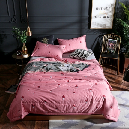 头等舱 2019新款60长绒棉印花夏被 卡迪露