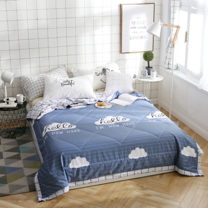 91家纺网 家纺一手货源 找家纺 （总）头等舱 2019风尚全棉夏被