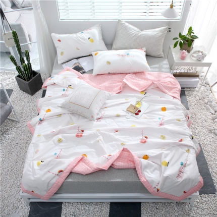 91家纺网 家纺一手货源 找家纺 （总）头等舱 2019全棉13372北欧夏被