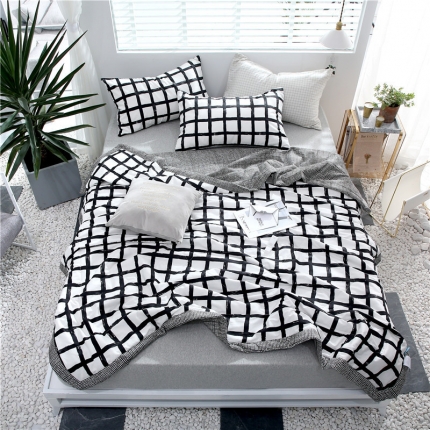 91家纺网 家纺一手货源 找家纺 （总）头等舱 2019全棉13372北欧夏被