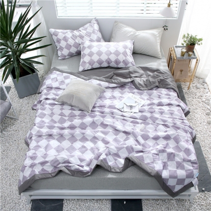 91家纺网 家纺一手货源 找家纺 （总）头等舱 2019全棉13372北欧夏被