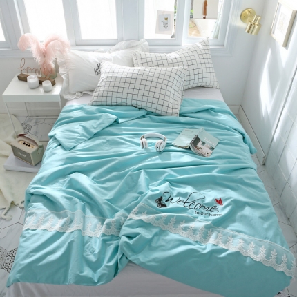 91家纺网 家纺一手货源 找家纺 （总）头等舱 2019全棉13376工艺夏被