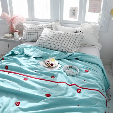 91家纺网 家纺一手货源 找家纺 （总）头等舱 2019全棉13376工艺夏被