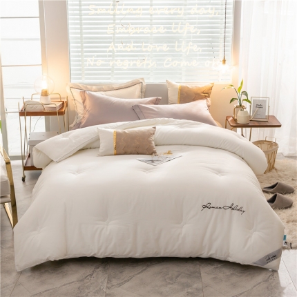 91家纺网 家纺一手货源 找家纺 （总）头等舱 2019新款60全棉磨毛绣花冬被