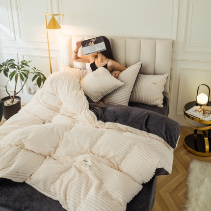 91家纺网 家纺一手货源 找家纺 （总）澳洲羽 加厚魔法绒水晶绒法莱绒宝宝绒魔幻绒四件套