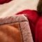 91家纺网 家纺一手货源 找家纺 法莱妮2023新款拉舍尔毛毯学生毯双层加厚毛毯冬季 爱恋百合