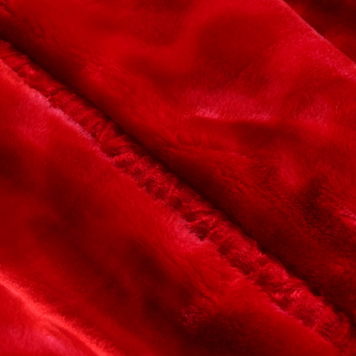 91家纺网 家纺一手货源 找家纺 法莱妮2025新款双层加厚拉舍尔毛毯 婚庆 单双人 厂家直销可定制 玫瑰情深