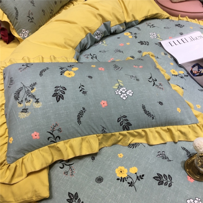 91家纺网 家纺一手货源 找家纺 眠屿 2019新款暖绒四件套 洛拉情怀