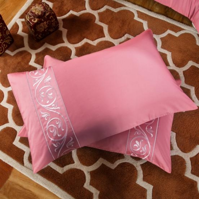 91家纺网 家纺一手货源 找家纺 （总）兴美佳家纺 欧式60s贡缎长绒棉刺绣四件套 雅姿