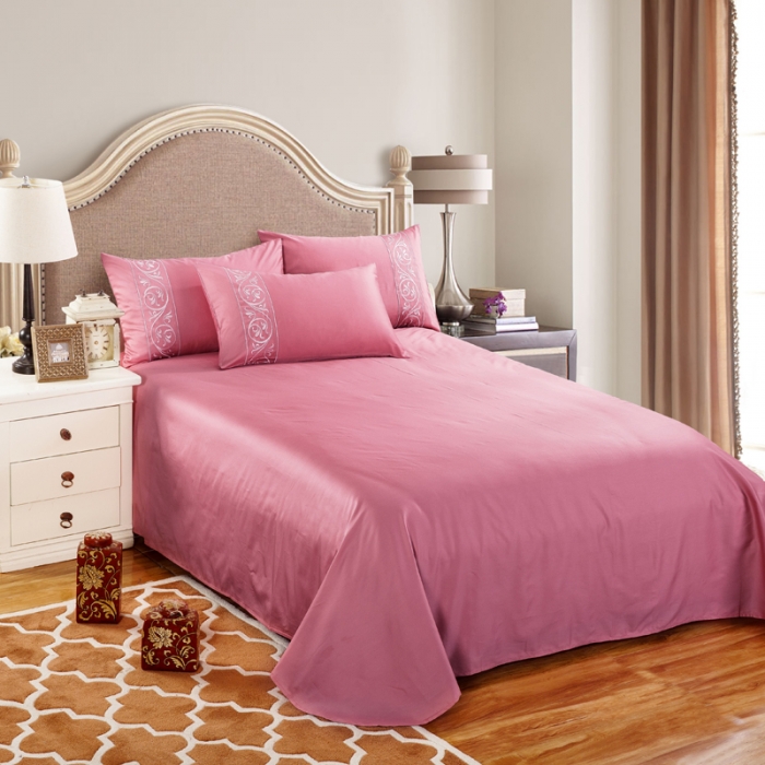 91家纺网 家纺一手货源 找家纺 （总）兴美佳家纺 欧式60s贡缎长绒棉刺绣四件套 雅姿