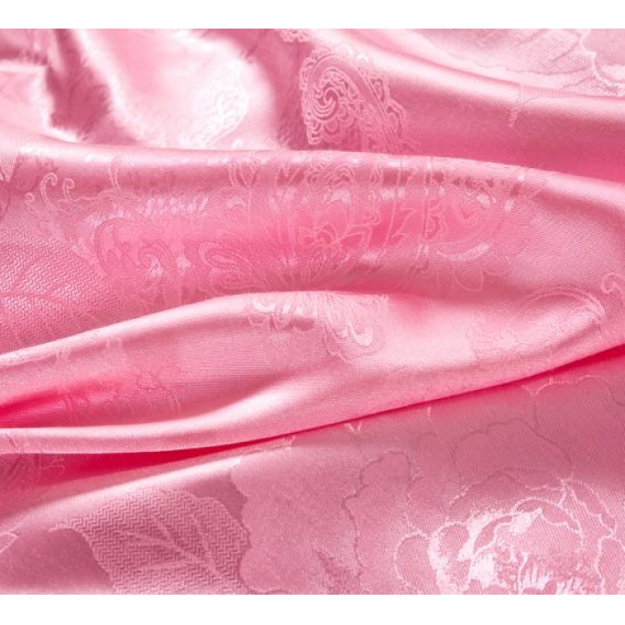 91家纺网 家纺一手货源 找家纺 兴美佳家纺 提花全棉夹棉床裙四件套 盛世花舞