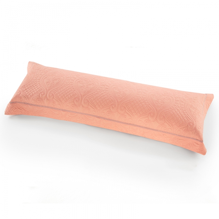 91家纺网 家纺一手货源 找家纺 OL2020年13375喷气全绵欧式行绣床盖加厚三四六七多件套粉玉