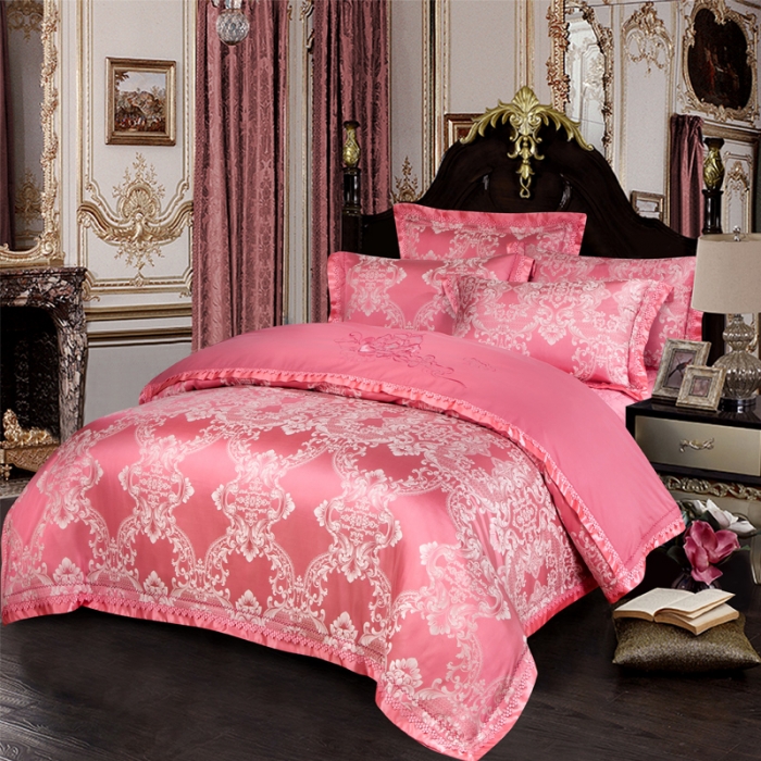 91家纺网 家纺一手货源 找家纺 OL家纺 2020新款丝加棉四件套伊利斯