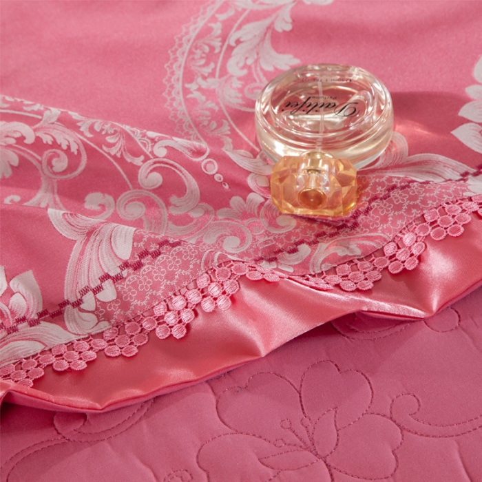 91家纺网 家纺一手货源 找家纺 OL家纺 2020新款丝加棉四件套伊利斯