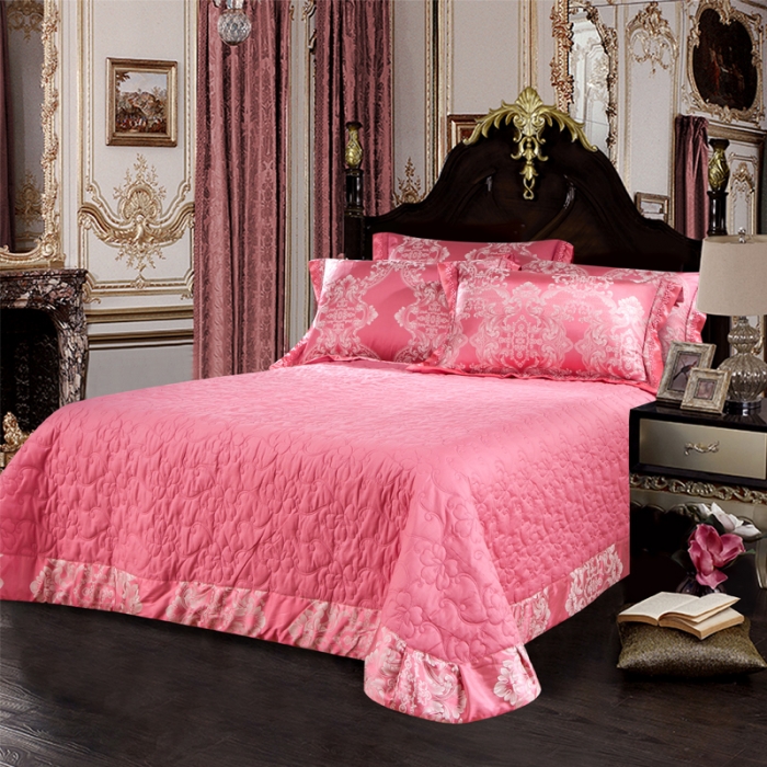 91家纺网 家纺一手货源 找家纺 OL家纺 2020新款丝加棉四件套伊利斯