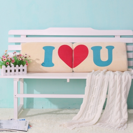 91家纺网 家纺一手货源 找家纺 伟邦枕芯芯 爱心情侣记忆枕芯(一对)