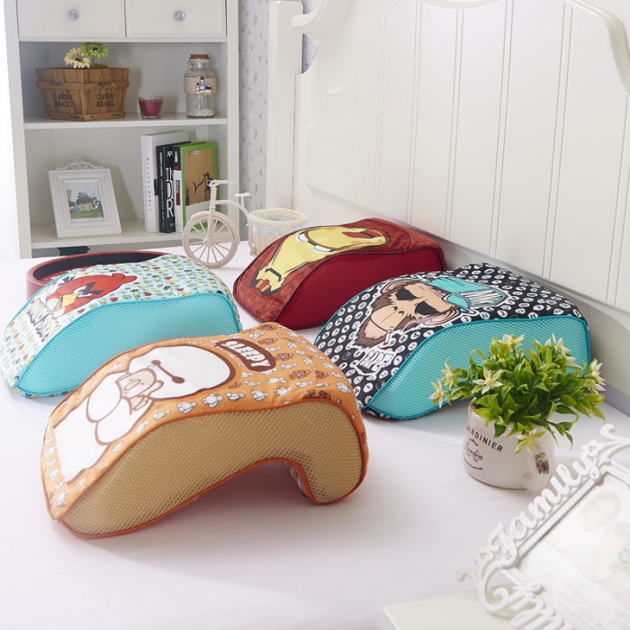91家纺网 家纺一手货源 找家纺 伟邦枕芯芯 炫彩卡通午睡枕芯趴趴枕芯