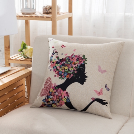 91家纺网 家纺一手货源 找家纺 伟邦枕芯芯 全棉系列棉麻靠垫