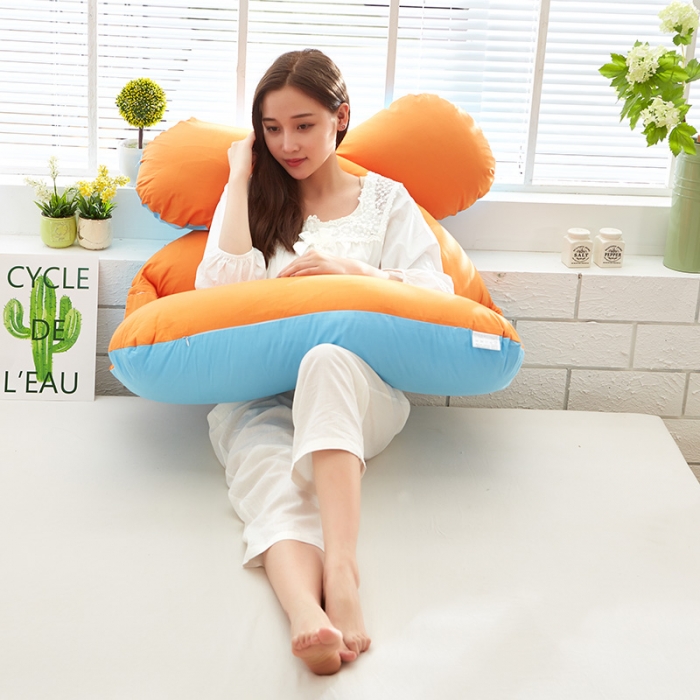 91家纺网 家纺一手货源 找家纺 （总）伟邦枕芯芯家纺  多功能可脱卸孕妇枕芯 80*140