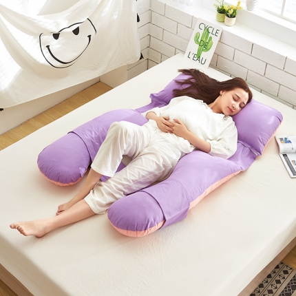 91家纺网 家纺一手货源 找家纺 （总）伟邦枕芯芯家纺  多功能可脱卸孕妇枕芯 80*140