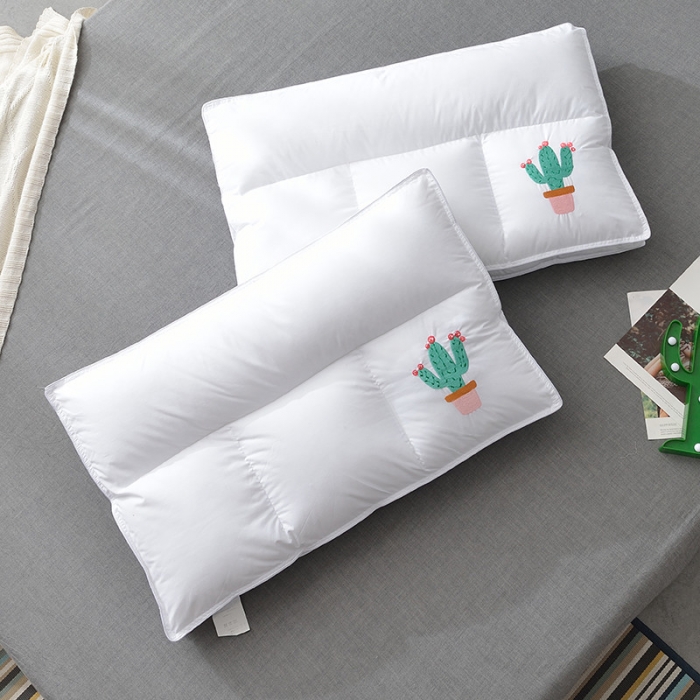 91家纺网 家纺一手货源 找家纺 （总）伟邦枕芯芯 2019新款&#8302;仙人掌四分区魔方枕芯